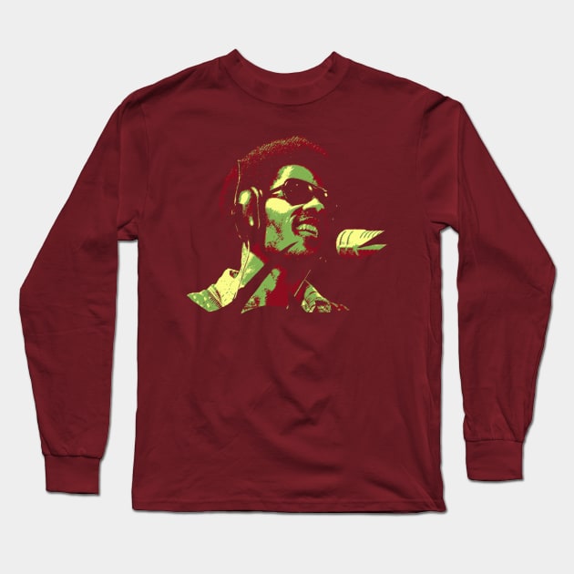 stevie wonder Long Sleeve T-Shirt by Mananya